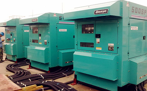 1670KW奔驰柴油发电机组