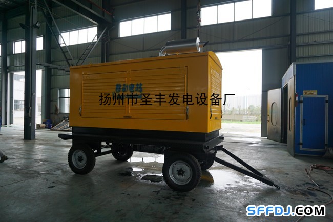 200KW柴油发电机组移动拖车价格