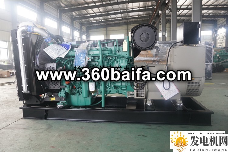 青海德令哈出租沃尔沃250KW柴油发电机组