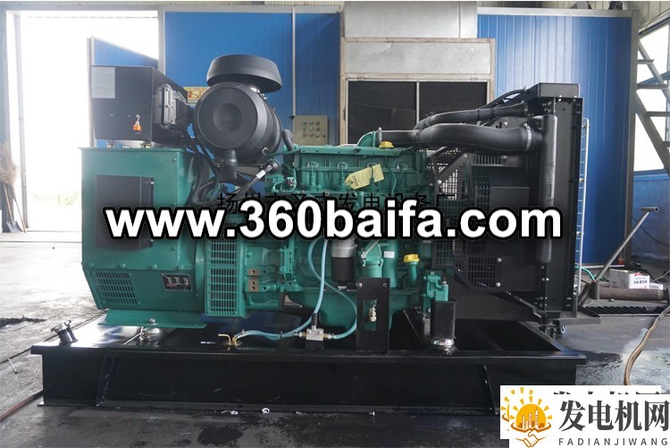 青海西宁出租沃尔沃100KW柴油发电机组