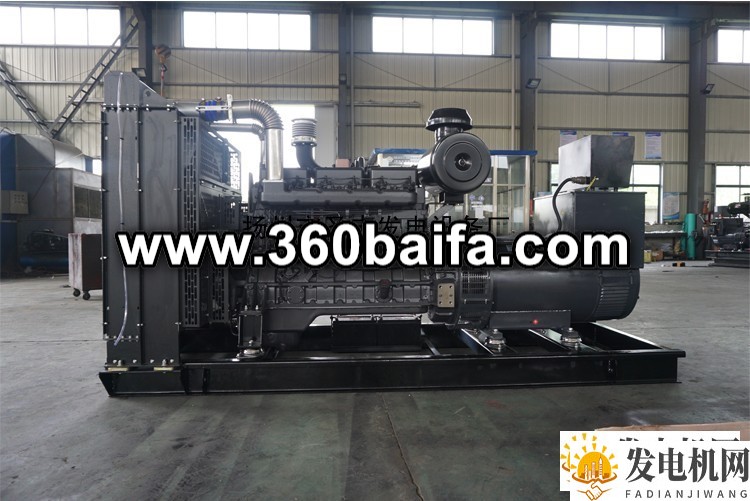 云南昭通出租上柴350KW柴油发电机组