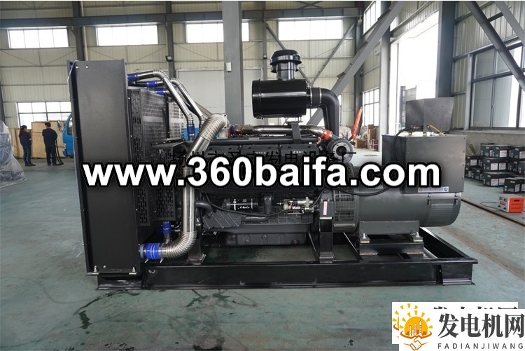 福建龙岩出租上柴股份400KW柴油发电机组