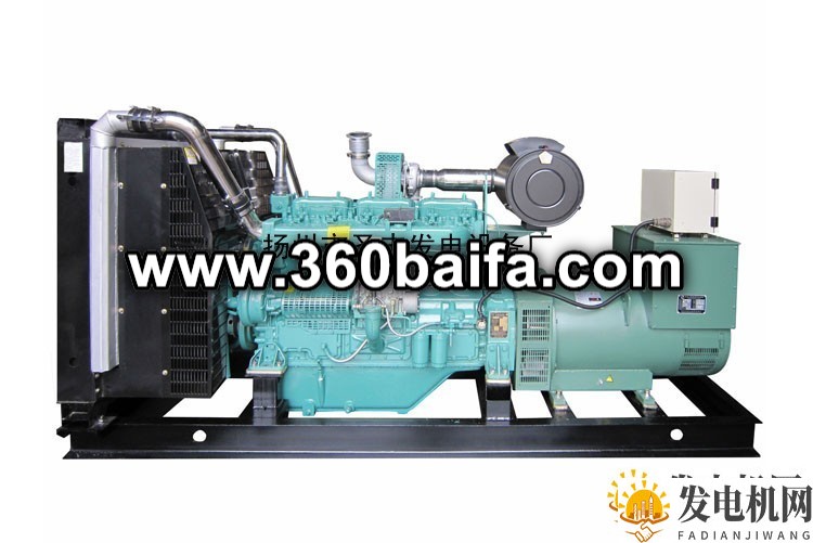 宿迁出租无动300KW柴油发电机组